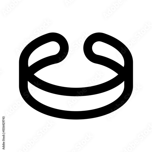 bracelet line icon