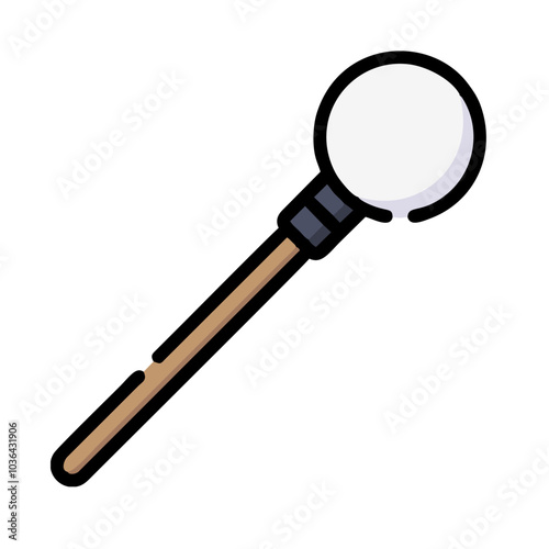 magnifying glass isolated on white