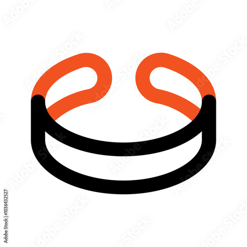 bracelet outline color icon