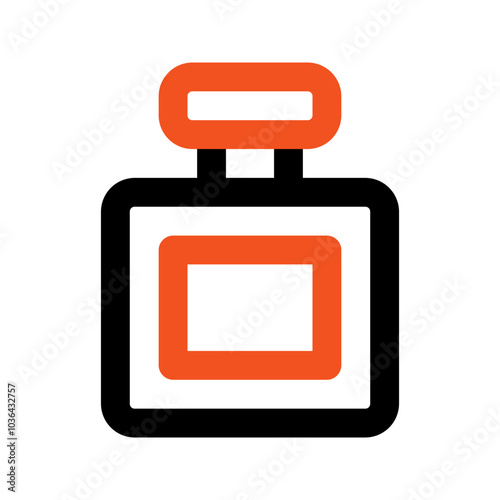 perfume outline color icon