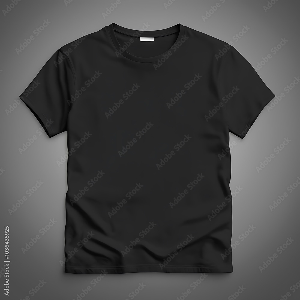 Black tshirt mockup fashion Black tshirt mockup fashion