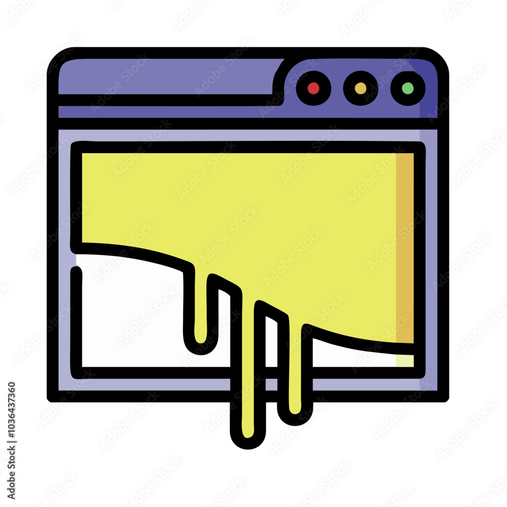 illustration of a computer illustration of a computer