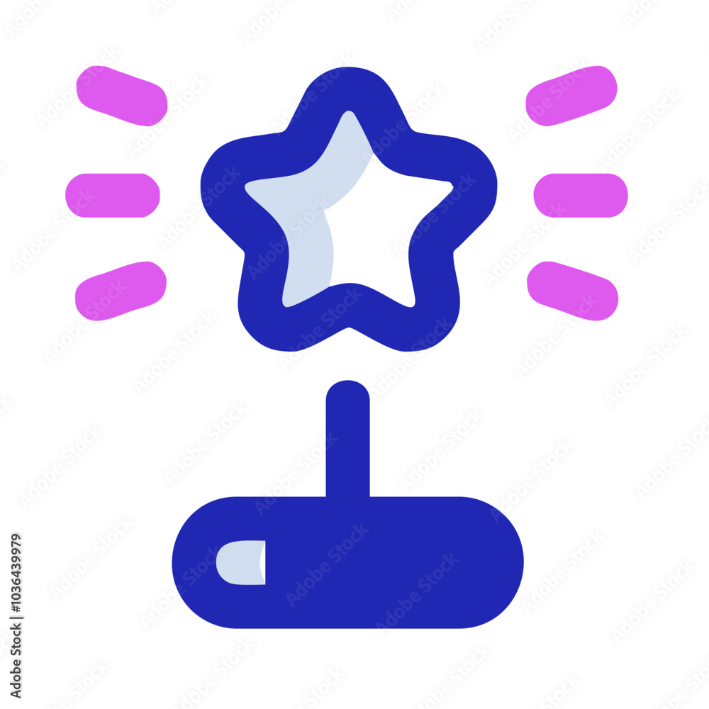 Obraz premium button with arrow