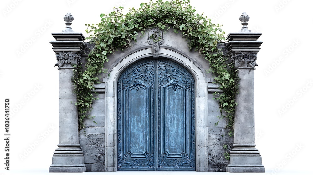 Fototapeta premium Magical Stone Archway Door