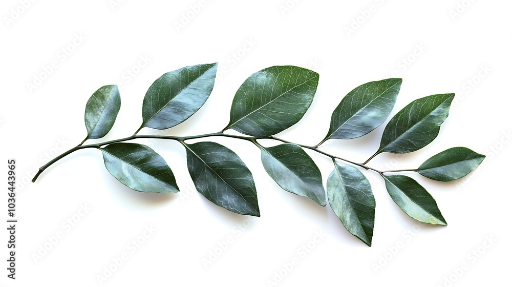 Obraz premium Green Leaves Frame