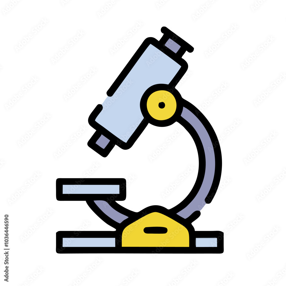 illustration of microscope illustration of microscope