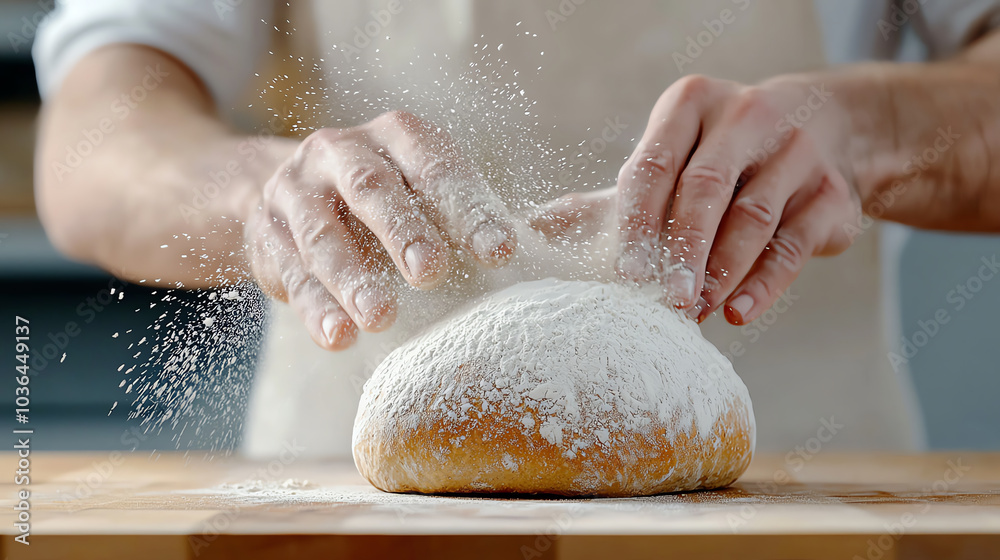 Mastering the art of bread making the technique of kneading with flour for perfectly baked loaves Mastering the art of bread making the technique of kneading with flour for perfectly baked loaves
