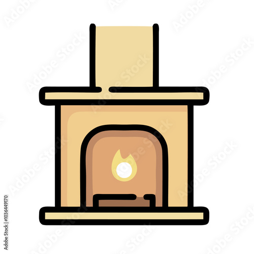 gas stove illustration