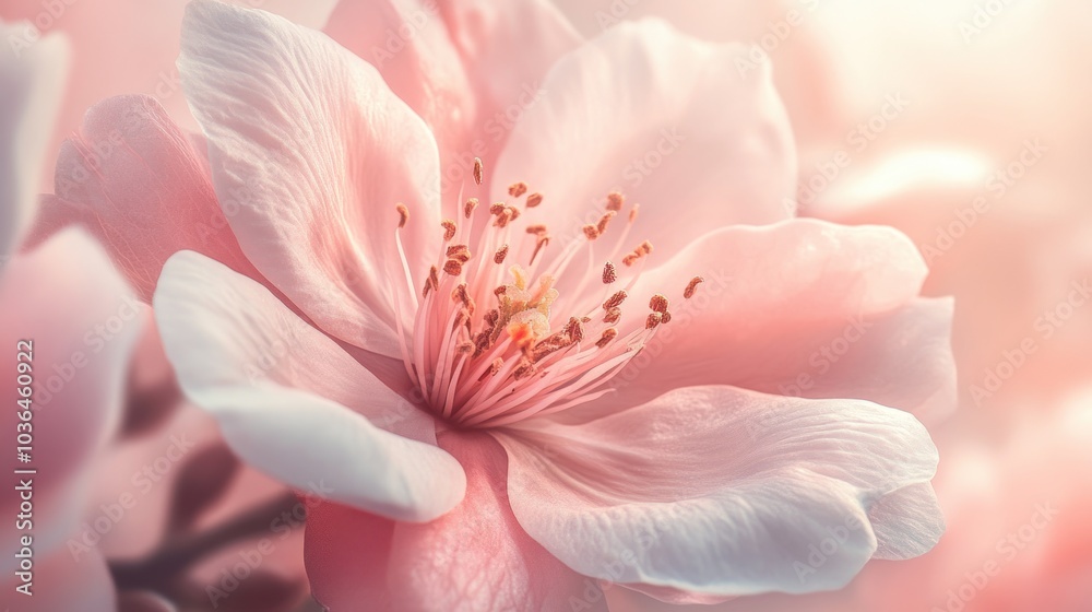 Obraz premium Delicate Pink Blossom