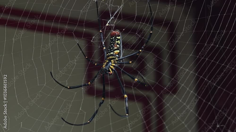 spider on web