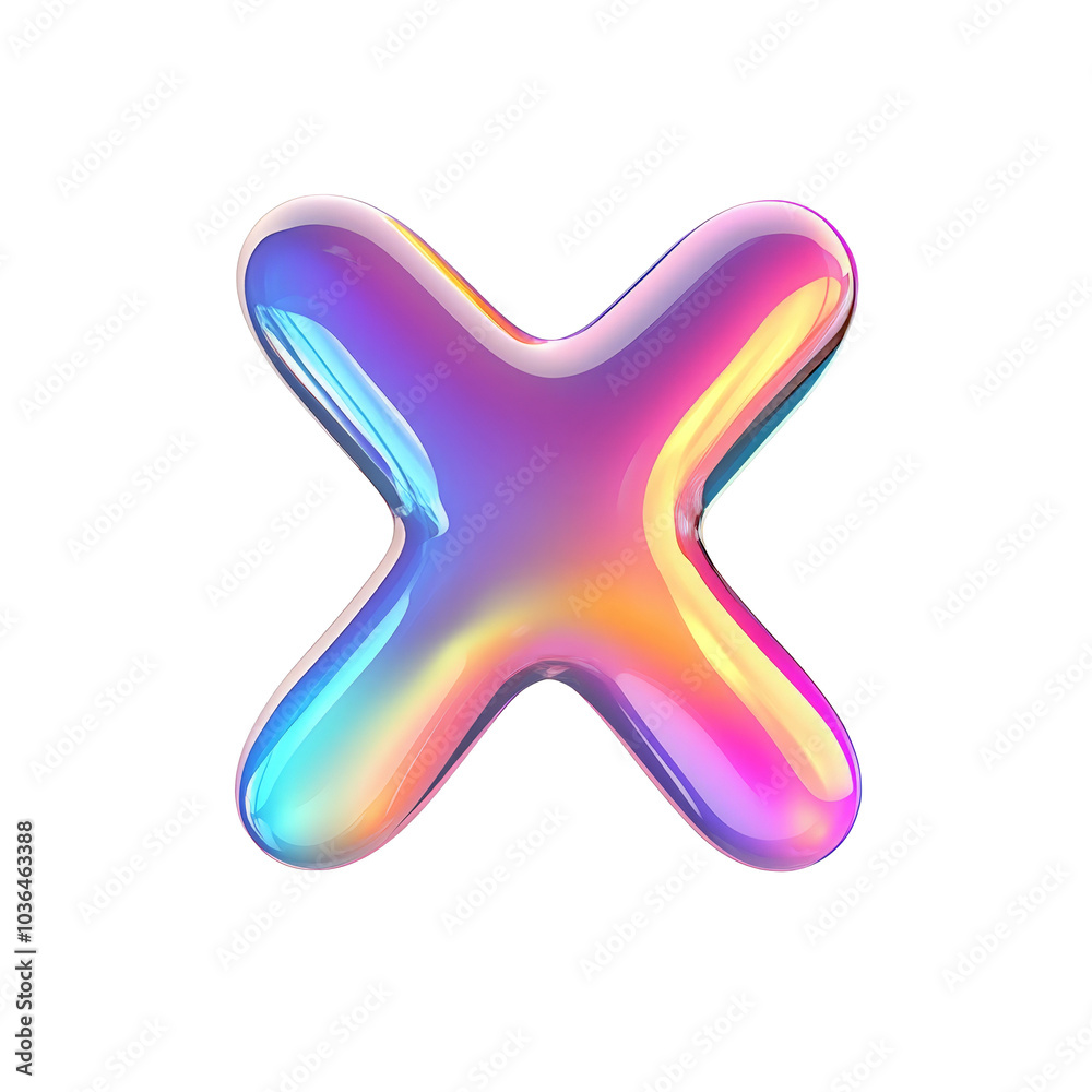 An illustration showcases the letter An illustration showcases the letter