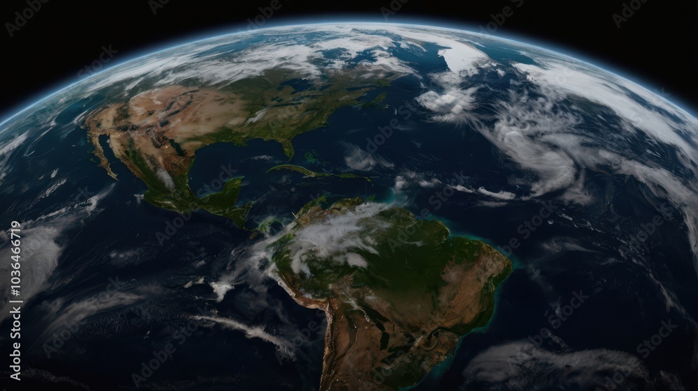 Fototapeta premium Earth, Civilization, Light, Glow, Radiation, Planet, Space, Universe, Continents, Land, Water, Seas, Cities