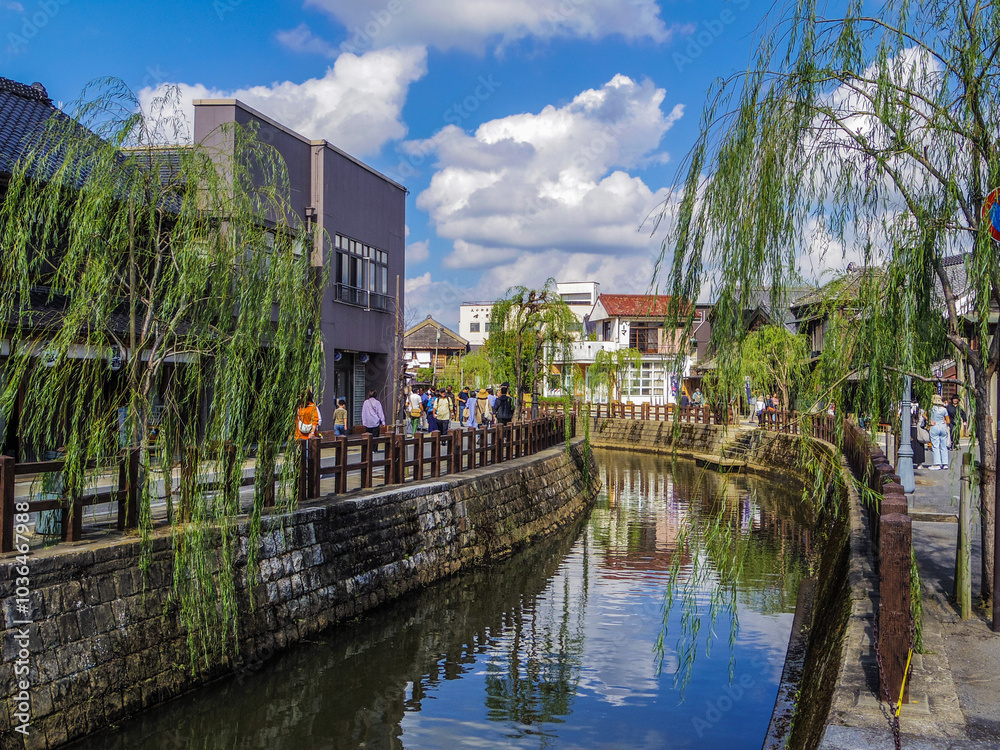 Obraz premium 【千葉県】香取市・水郷佐原の街並み