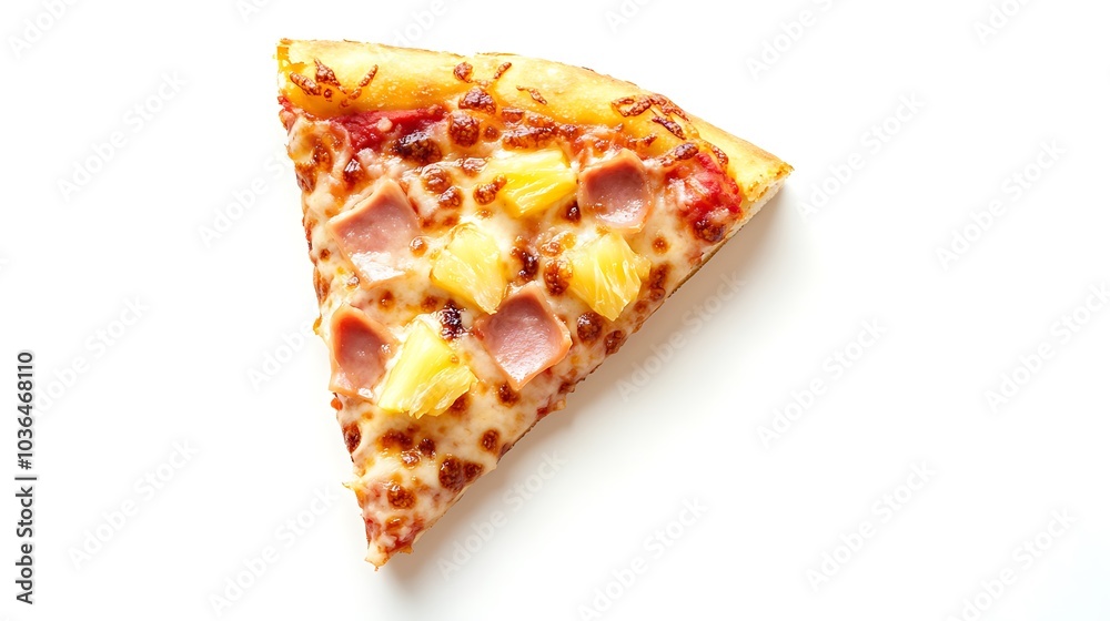 Hawaiian Pizza Slice Hawaiian Pizza Slice