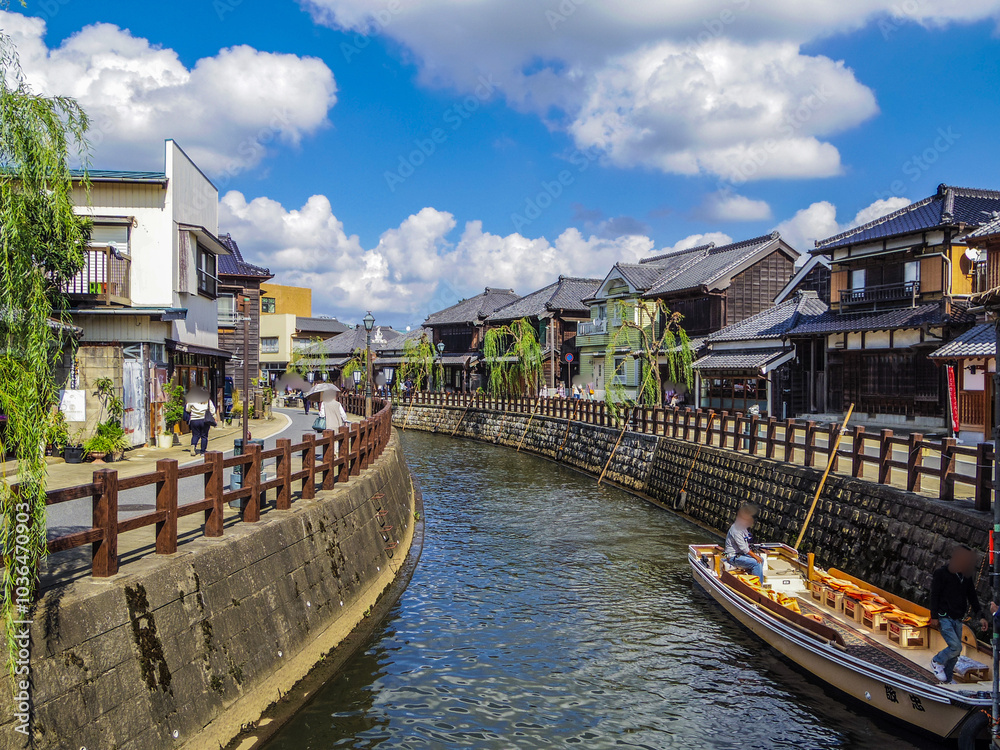 custom made wallpaper toronto digital【千葉県】香取市・水郷佐原の街並み