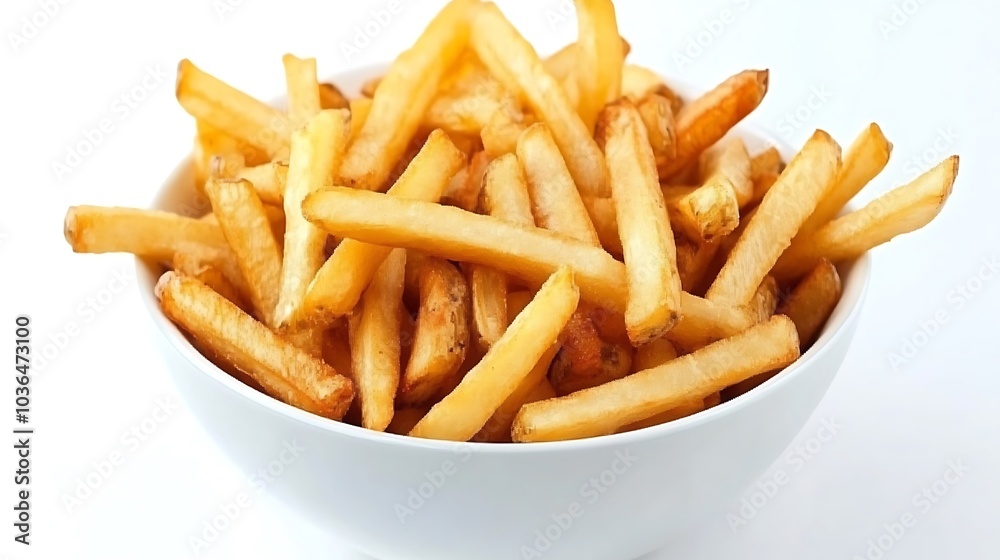 Bowl of Golden French Fries Bowl of Golden French Fries