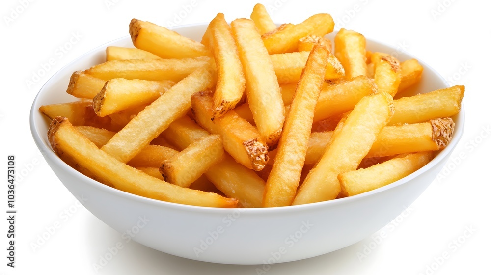Bowl of Golden French Fries Bowl of Golden French Fries
