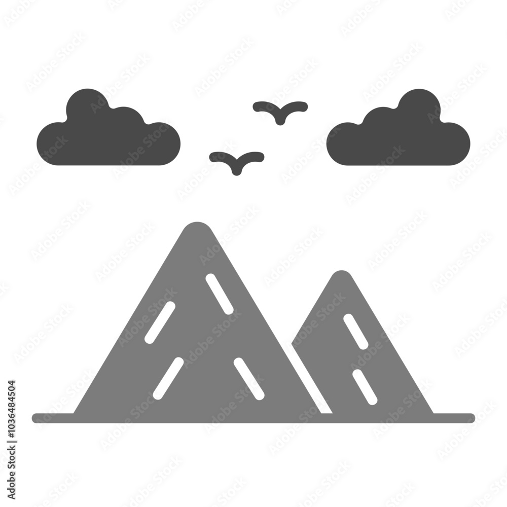 Mountains Icon Mountains Icon