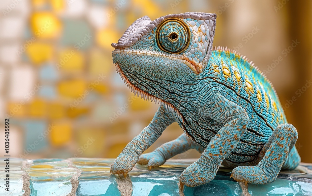 Fototapeta premium chameleon