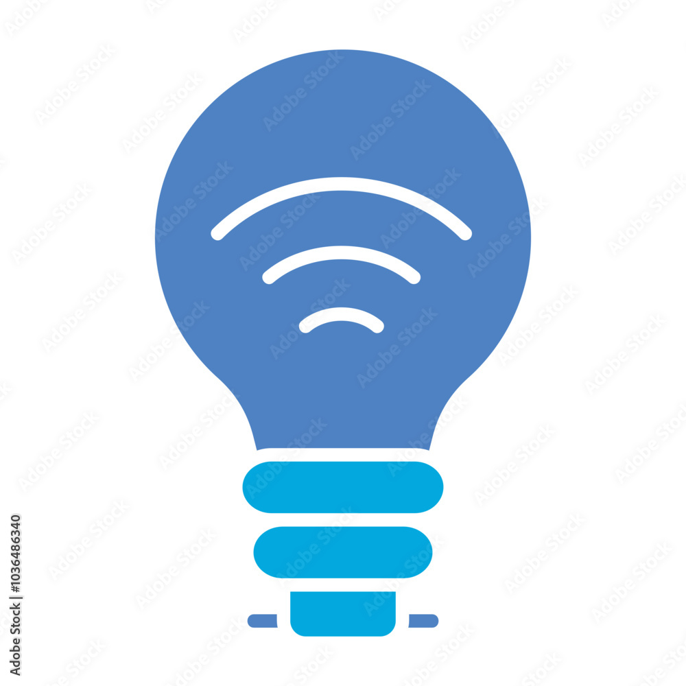 Smart Bulb Icon