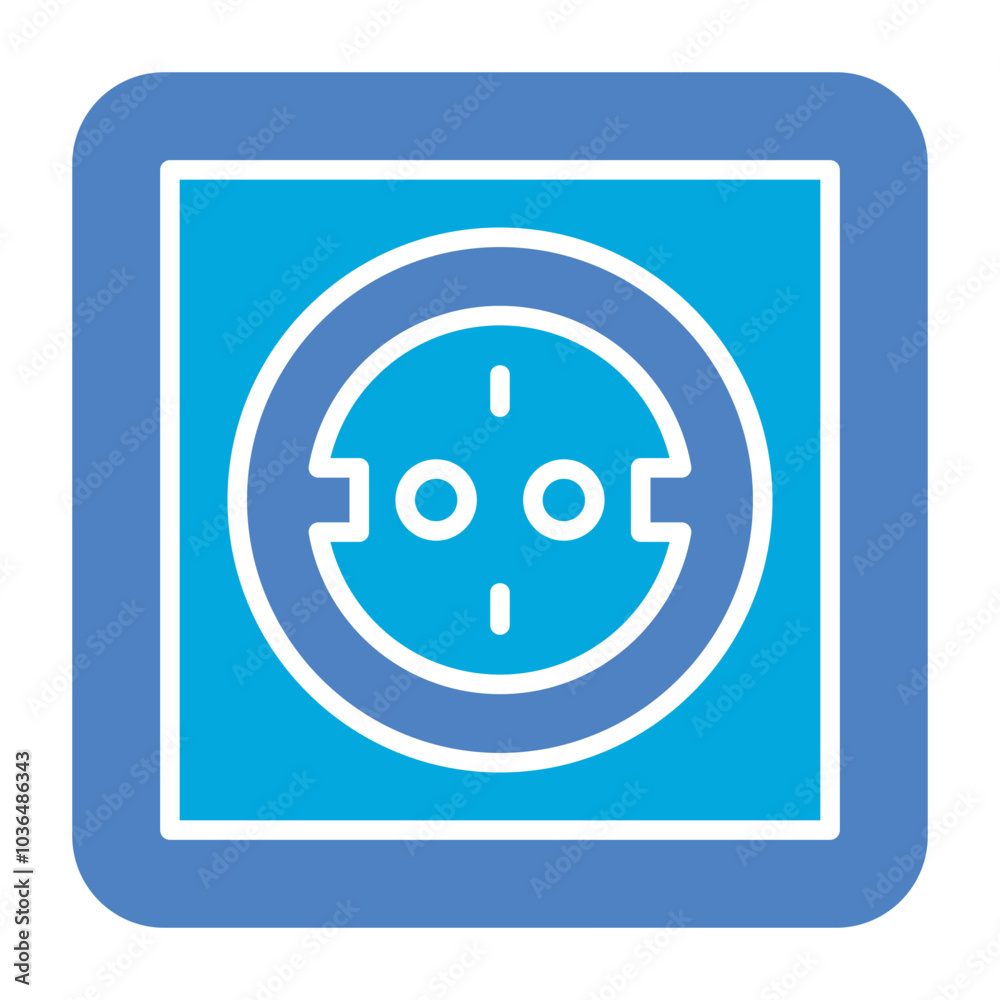 Power Socket Icon Power Socket Icon