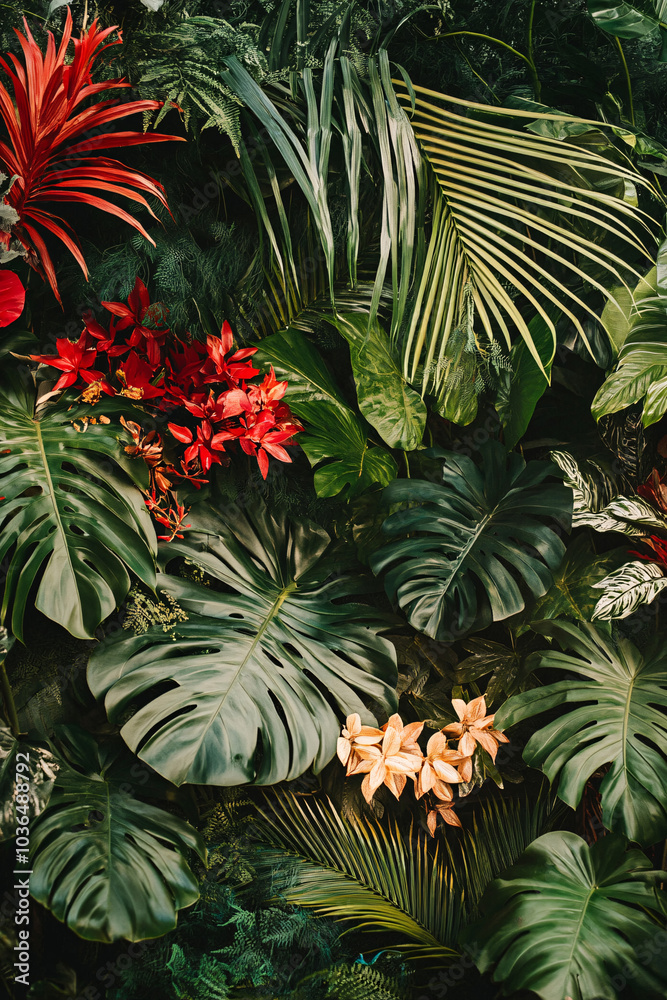 closeup nature view of green leaf and palms background. Flat lay, dark nature concept, tropical leaf
closeup nature view of green leaf and palms background. Flat lay, dark nature concept, tropical leaf