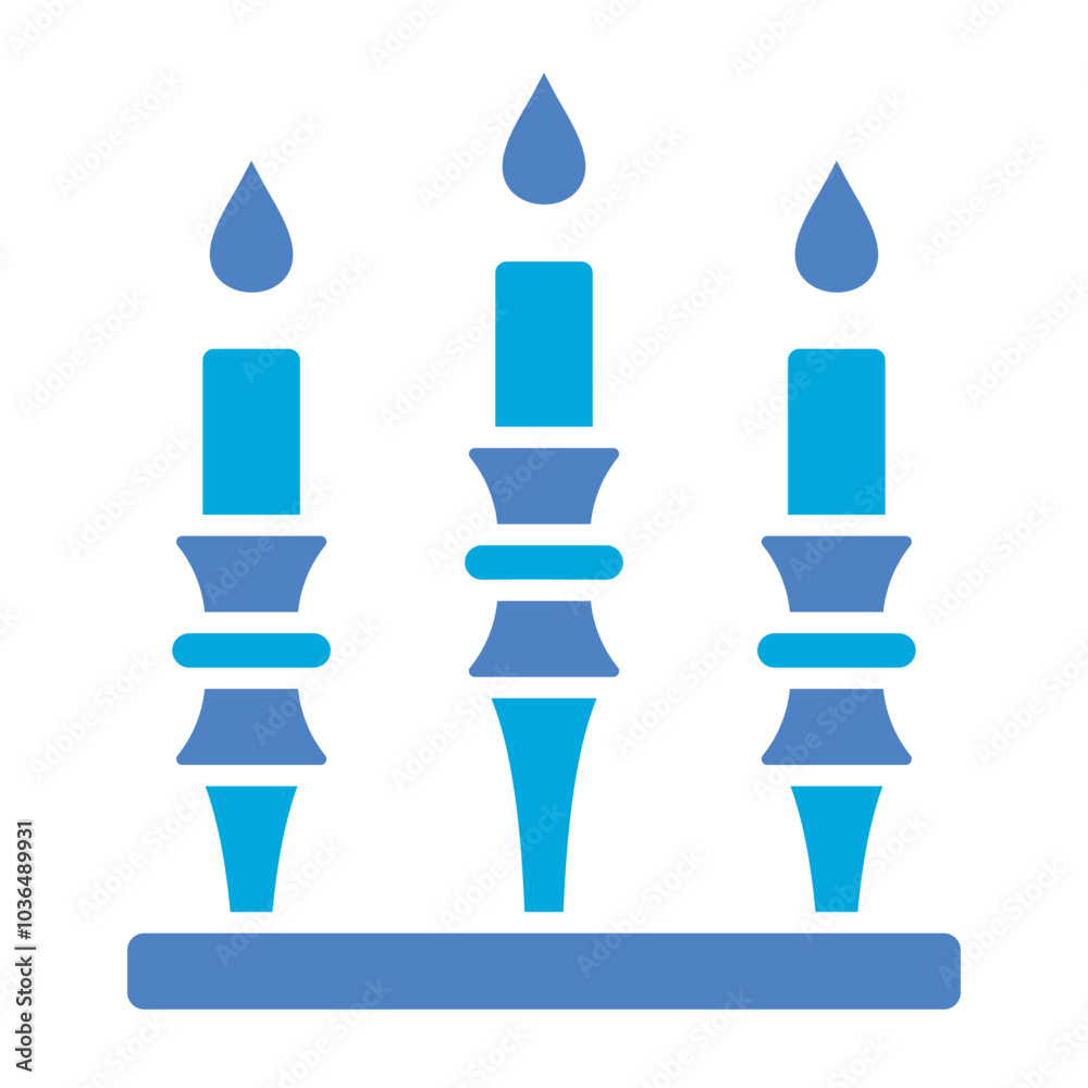 Candle Stand Icon Candle Stand Icon