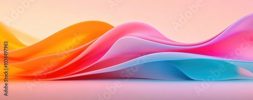 Minimalist abstract art with clean lines and bold colors, Abstract, Modernity