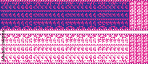 saree design illustration