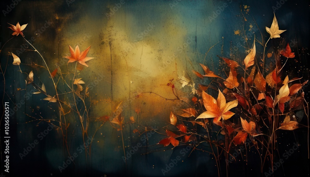 Fototapeta premium Colorful Ornate grunge Background texture. Generative Image