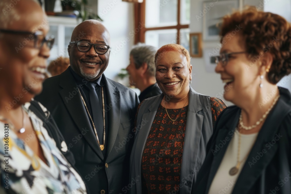 Group of diverse senior businesspeople working together as a team in an office Group of diverse senior businesspeople working together as a team in an office