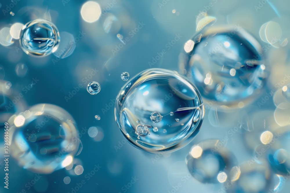 custom made wallpaper toronto digitalMacro Photography of Water Droplets with Blurred Background