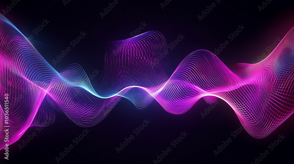 Abstract Neon Swirls Abstract Neon Swirls