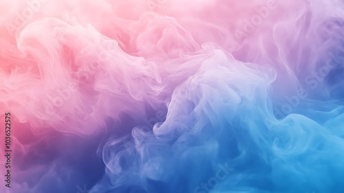 Gradient background with smooth transitions from blue to pink for beauty design resources