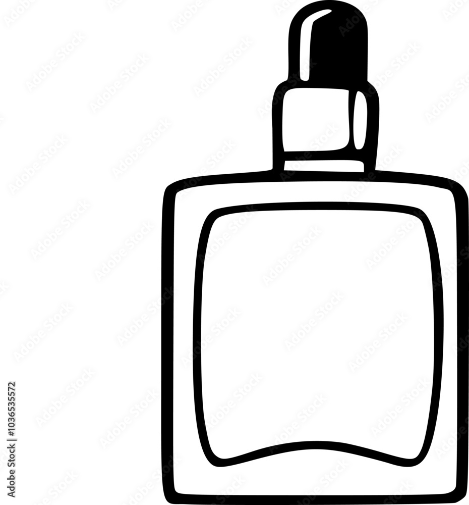 bottle of perfume , serum bottle of perfume , serum