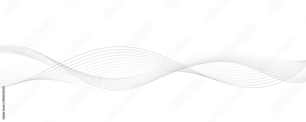 Fototapeta premium abstract wavy background