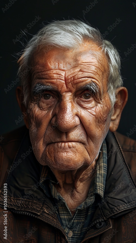 Senior man with a kind look Senior man with a kind look