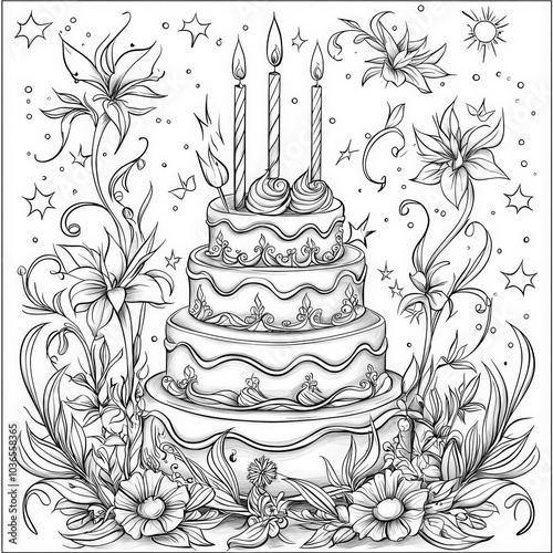 A magical birthday cake bei...
