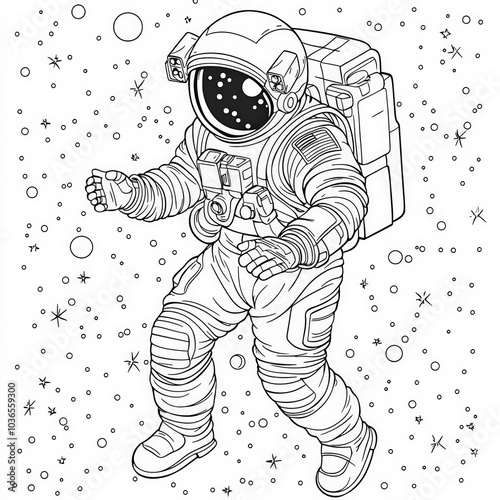 A space adventure with astr...