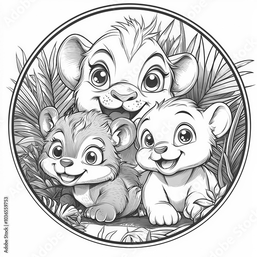A wildlife rescue scene wit...