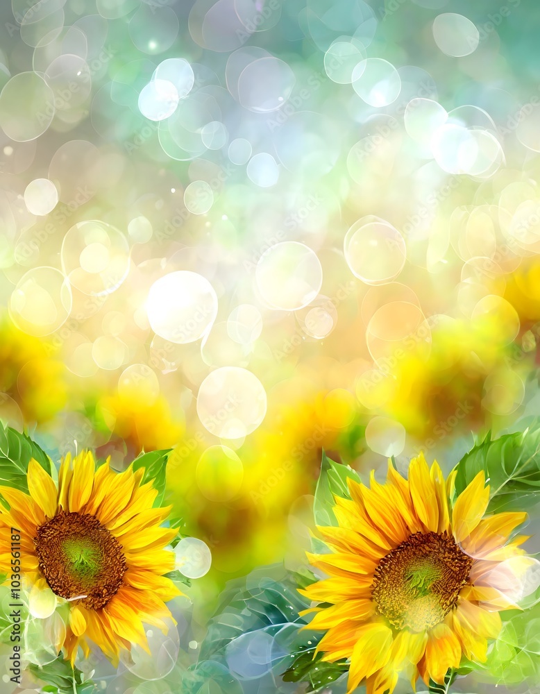 beautiful sunflower background beautiful sunflower background
