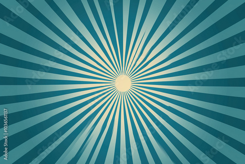 Blue Radial Background