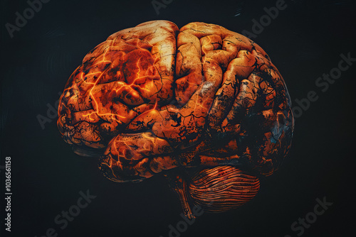 brain top view