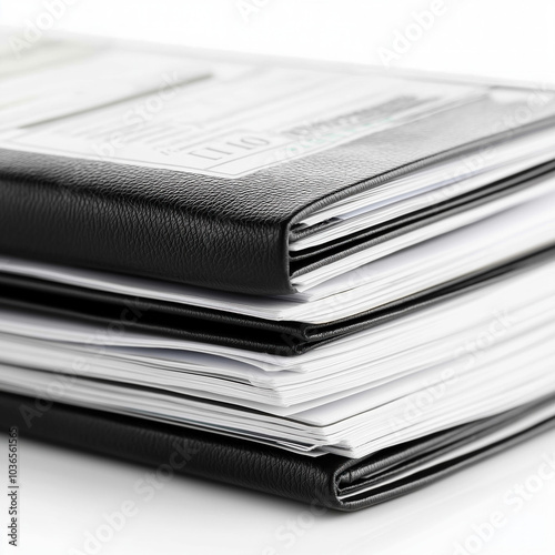 Checkbook Isolated