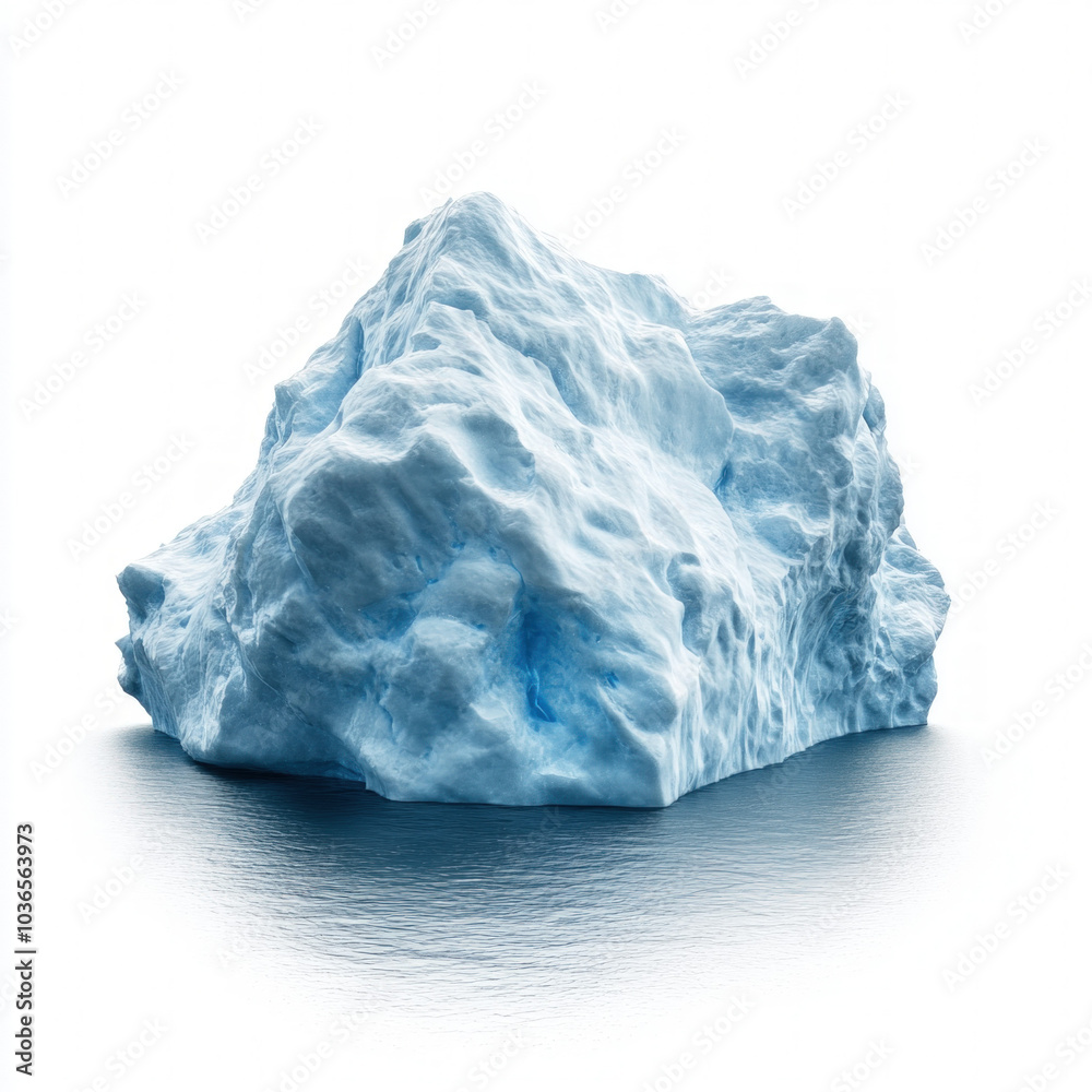 Iceberg Isolated Iceberg Isolated