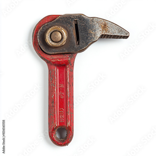 Pipe Wrench Isolated