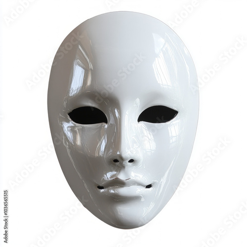 Robber Mask Isolated