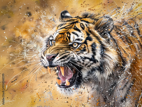 tiger scratch