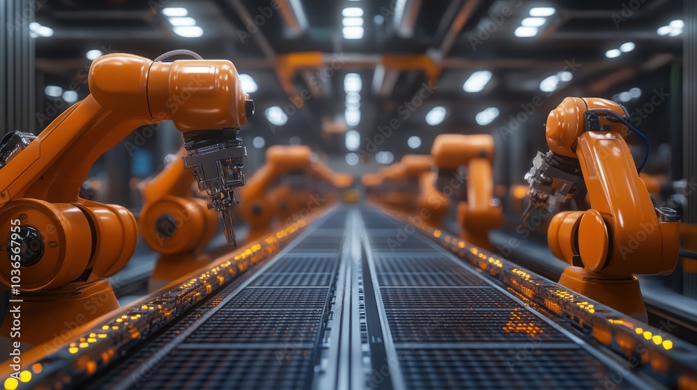 Automated Assembly Line for Electronics Manufacturing