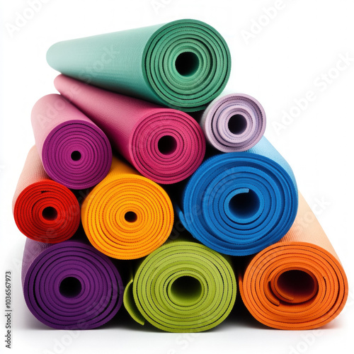 Yoga Equipment Isolated